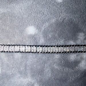 Elegant Silver Titanium Women's Bracelet